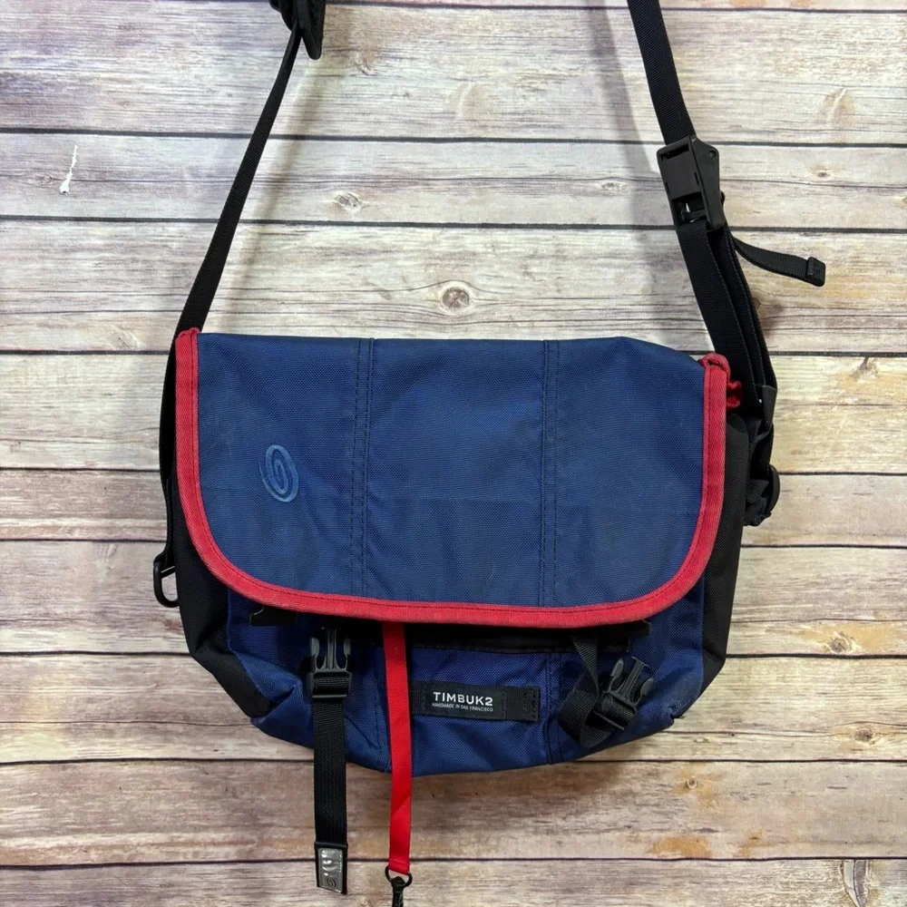 Timbuk2 messenger bag Blue Red Black